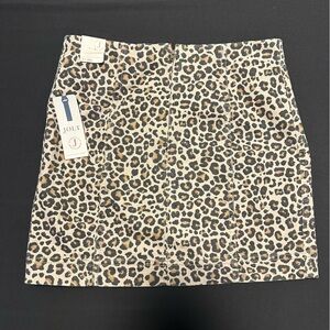 JOLT Cheetah A-Line Skirt